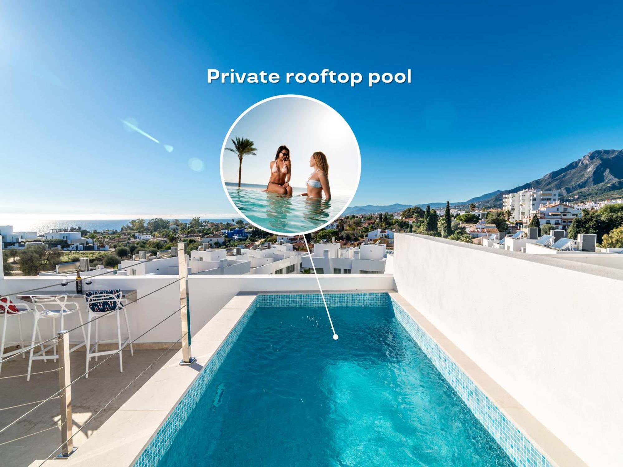 Vacation Marbella I Casa Isabel, Private Pool With Infinity Views, Bbq, New Built, Luxury Condo, Top Location Exterior photo